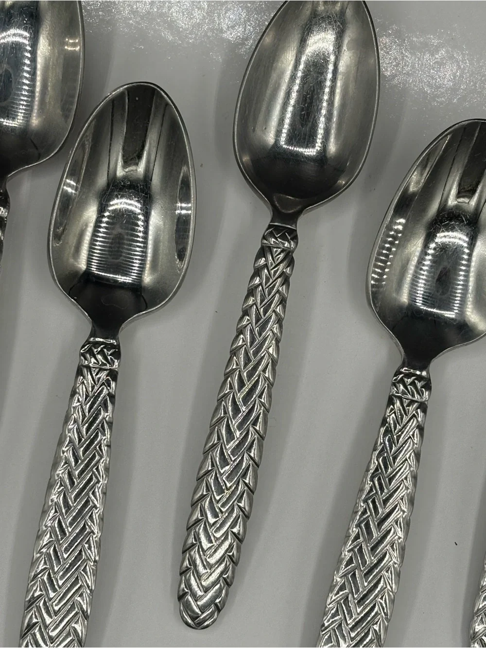 Ralph Lauren Equestrian Braid Stainless Teaspoon